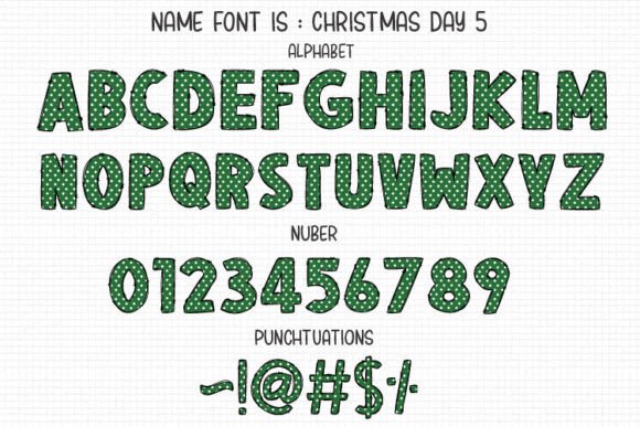 Christmas Day Font - Preview 5
