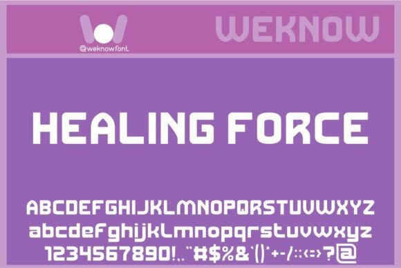Emotional Strength Font PNG with transparent background - Preview 2