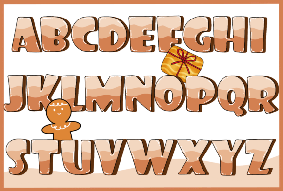 Ginger Bread Font - Preview 1