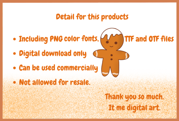 Ginger Bread Font - Preview 6