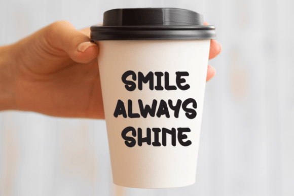 Groovy Rainbow Font - Preview 4