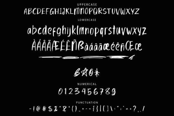 Handrush Font - Preview 6