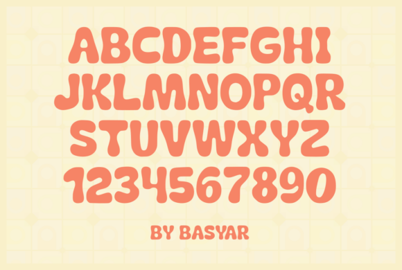 More Vibes Font PNG with transparent background - Preview 5