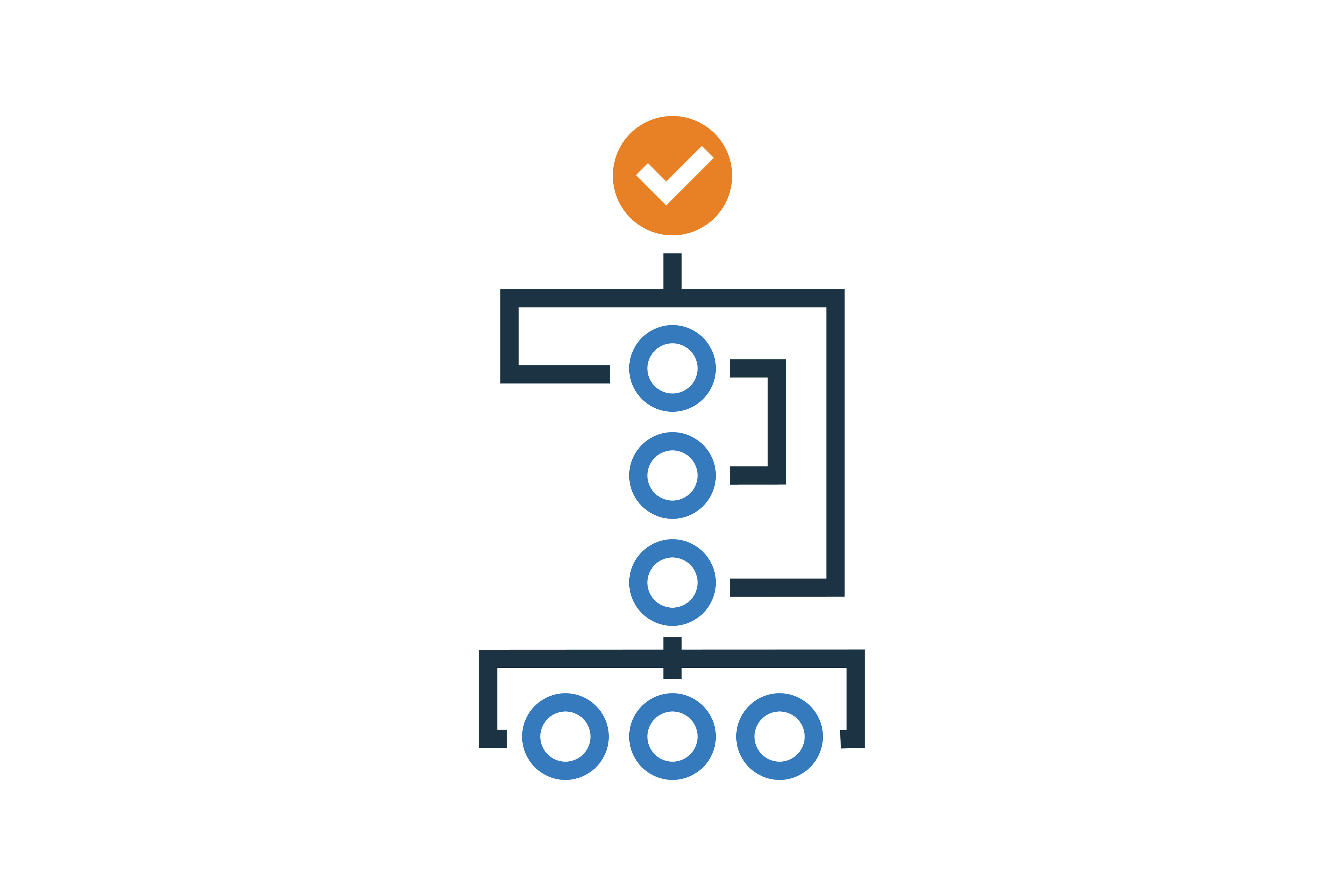Planning, Project, Workflow Icon Graphic by hr-gold · Creative Fabrica