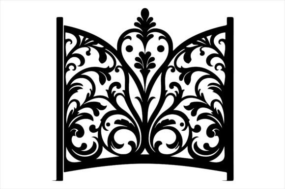 Vintage Floral Frame Border Design