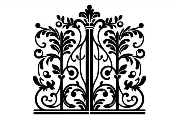 Vintage Floral Frame Border Design