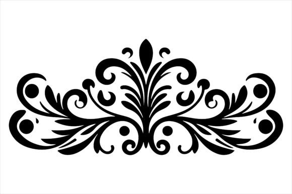 Vintage Floral Frame Border Design