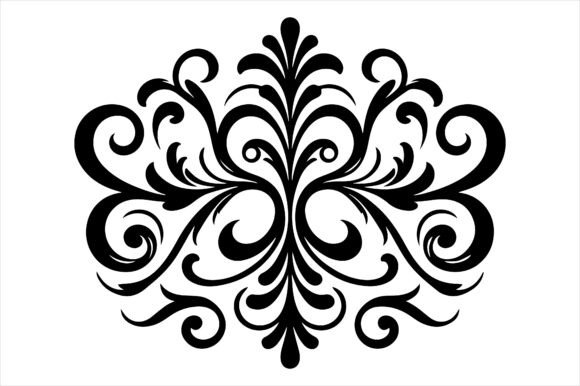 Vintage Floral Frame Border Design