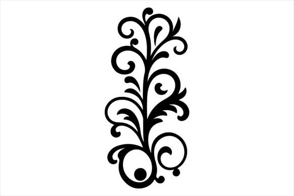 Vintage Floral Frame Border Design