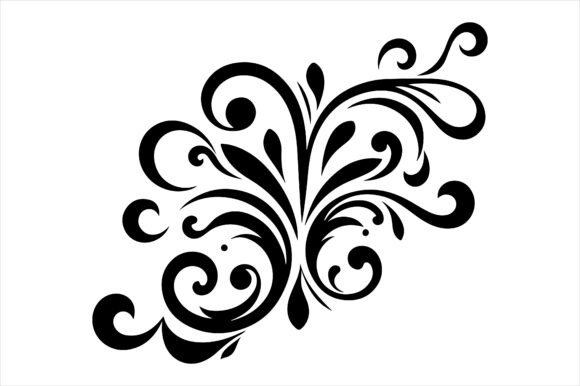 Vintage Floral Frame Border Design