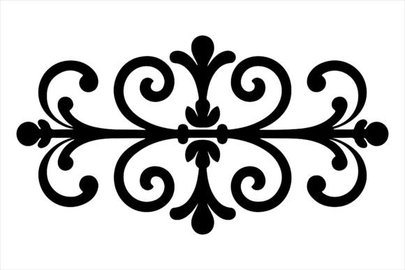 Vintage Floral Frame Border Design