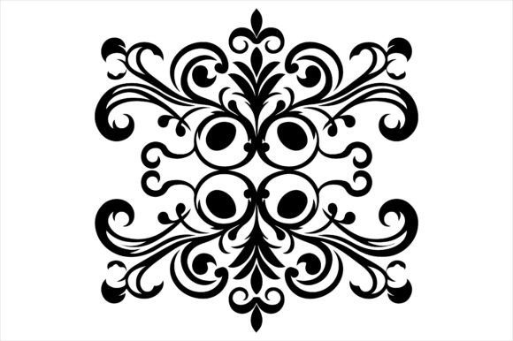 Vintage Floral Frame Border Design