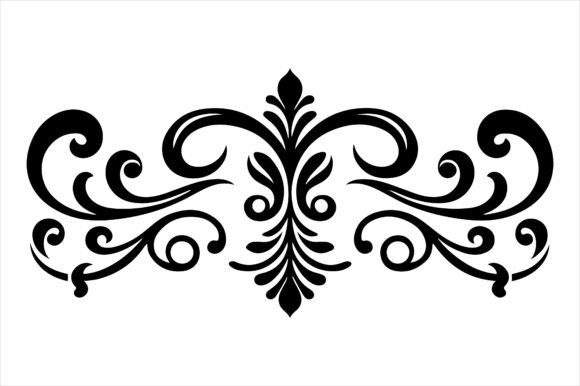 Vintage Floral Frame Border Design