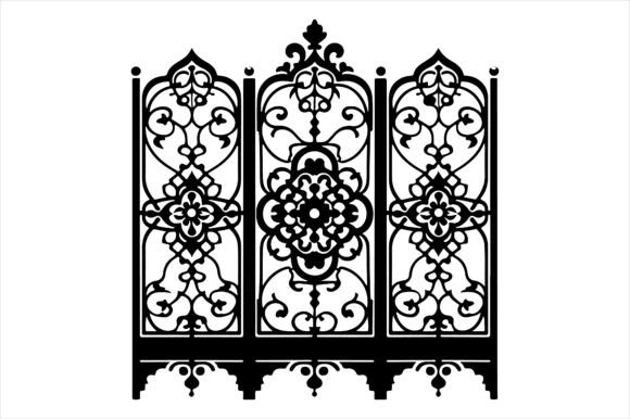 Vintage Floral Frame Border Design