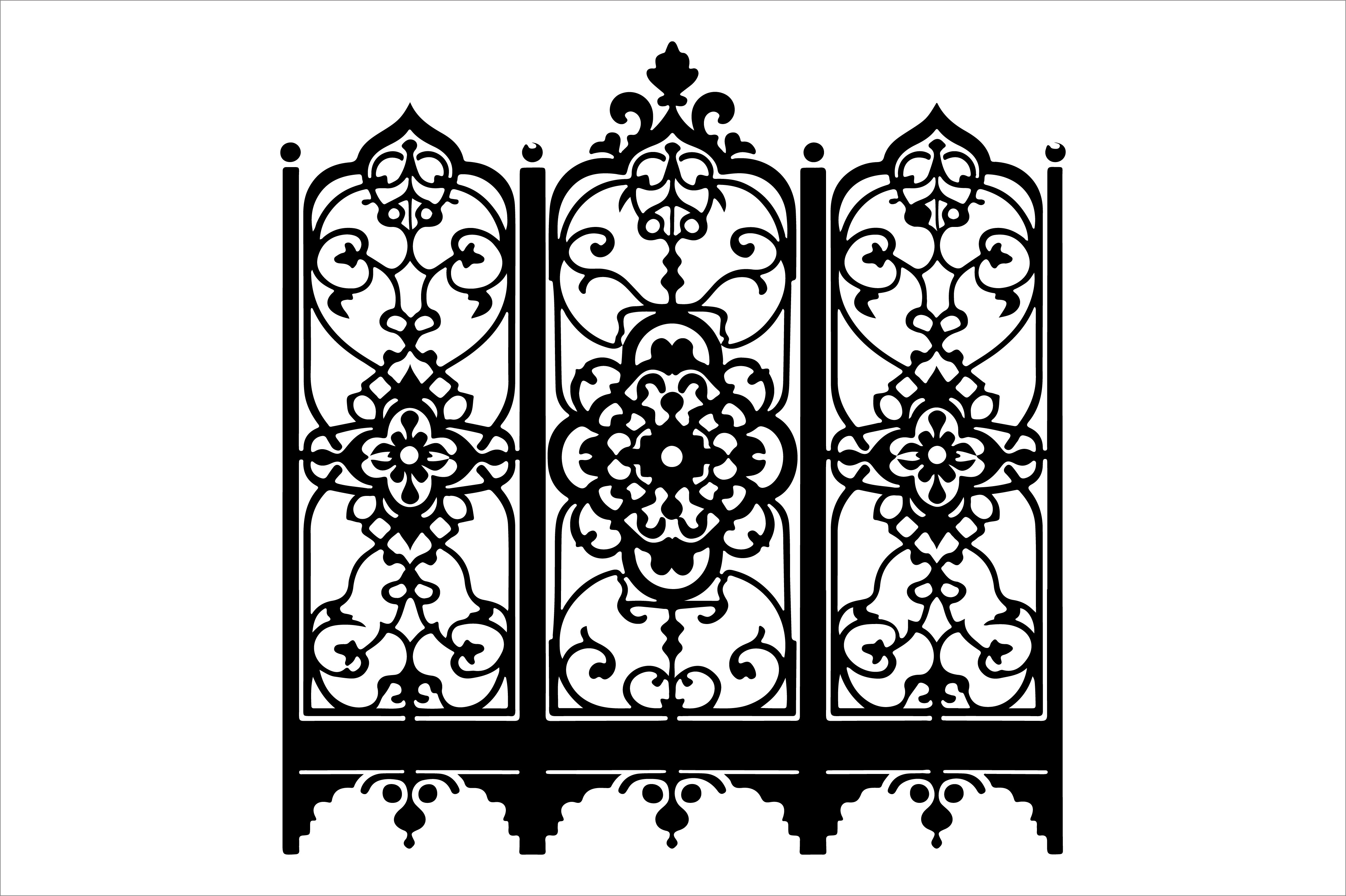 Vintage Floral Frame Border Design