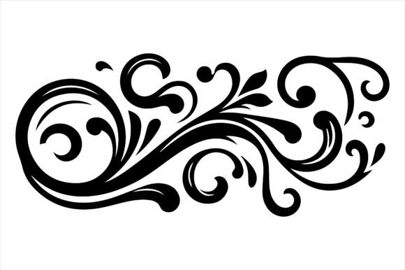 Vintage Floral Frame Border Design