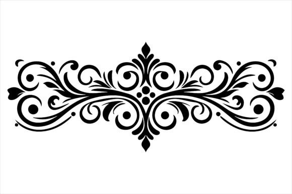 Vintage Floral Frame Border Design