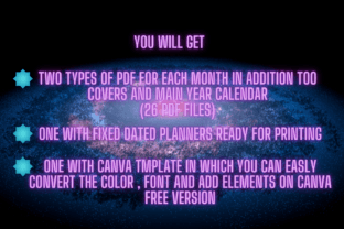 2025 Dated Daily Planner Template Bundle Graphic by M S for Digital ...