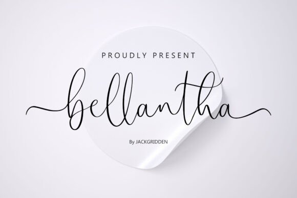 Bellantha Font - Preview 1