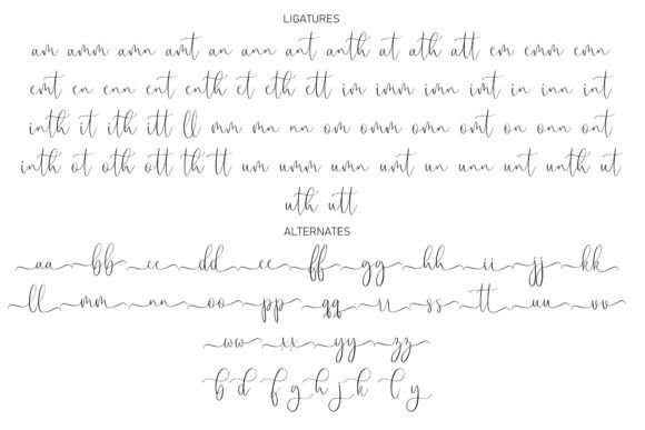 Bellantha Font - Preview 5
