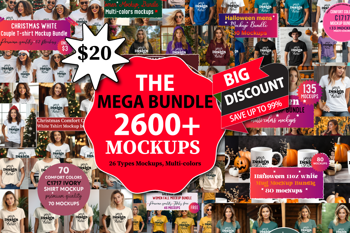 Mockup Mega Bundle