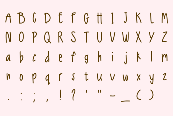 My Favorite Note Font PNG with transparent background - Preview 2