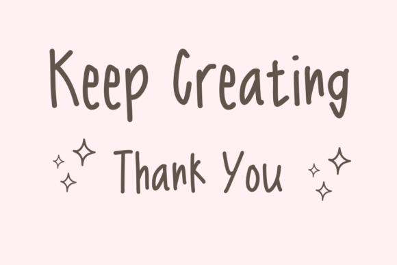 My Favorite Note Font PNG with transparent background - Preview 4