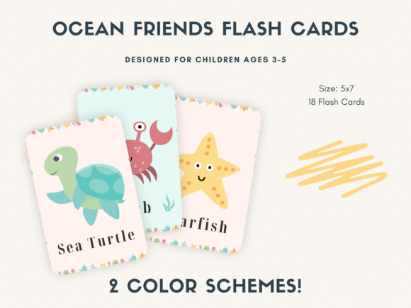 Ocean Animals Flashcards