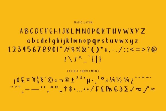 Dadakan Font - Preview 2