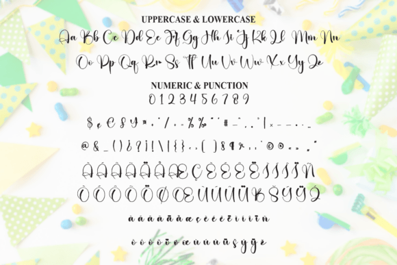 Birthday Font - Preview 6