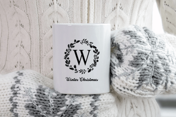 Christmas Monogram Font - Preview 2