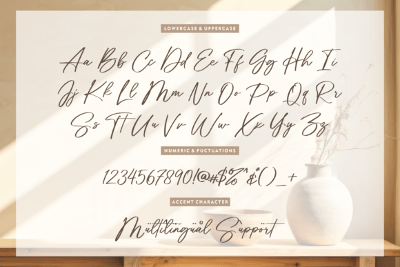 Fatmine Signature Font PNG with transparent background - Preview 4