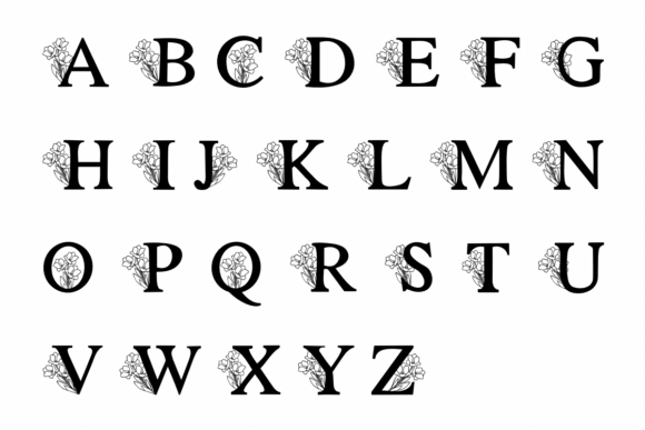 Flowers Font - Preview 2