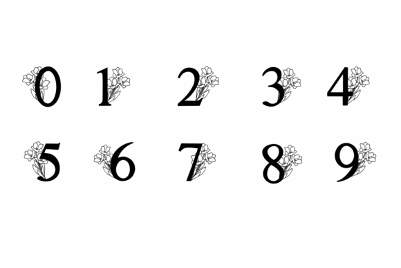 Flowers Font - Preview 4
