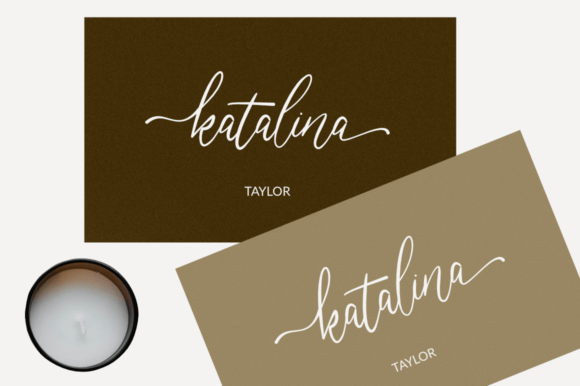 Glatone Script Font - Preview 2
