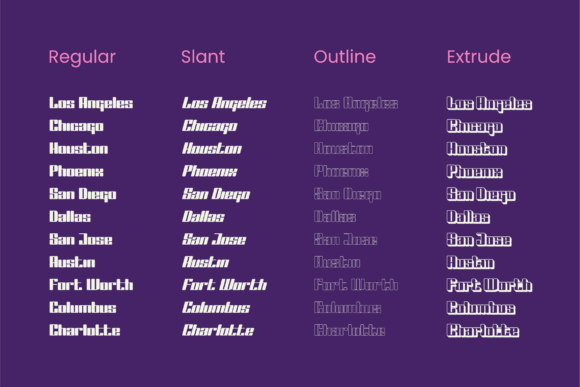 Gravitor Font - Preview 1