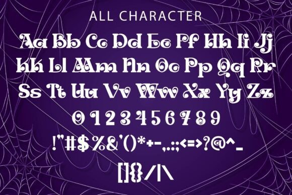 Halloween Font - Preview 5