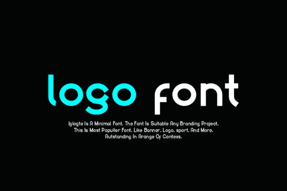 Iglogte Font PNG with transparent background - Preview 1
