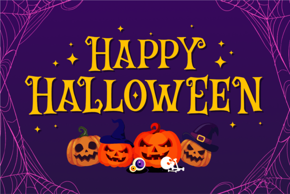 Magical Demon Font PNG with transparent background - Preview 3