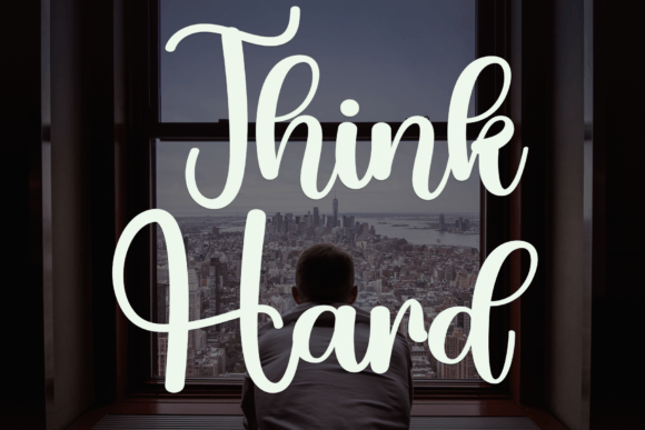 Mindglow Font PNG with transparent background - Preview 6