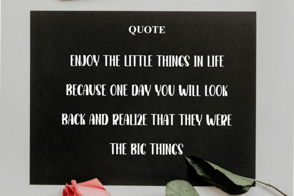 Minimalist Highlight Font PNG with transparent background - Preview 5