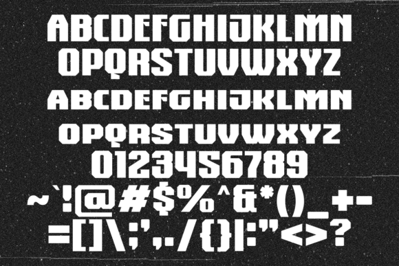 Nelmins Font PNG with transparent background - Preview 3