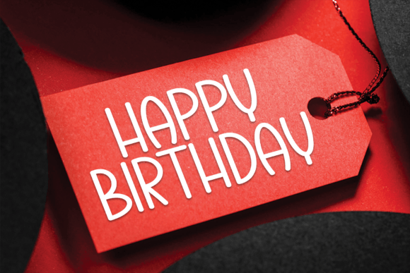 New Year Lightning Font PNG with transparent background - Preview 4