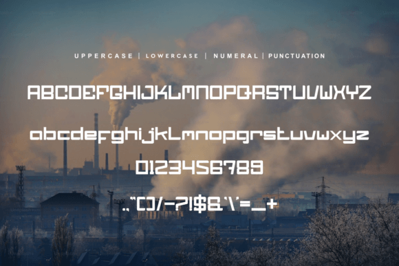 Onbold Smoke Font PNG with transparent background - Preview 1