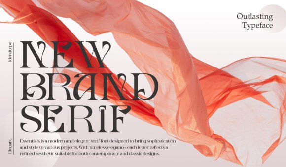 Outlasting Font PNG with transparent background - Preview 6