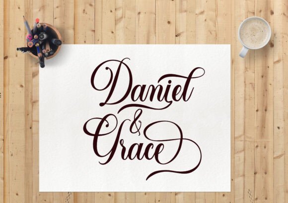 Pemberley Font PNG with transparent background - Preview 5