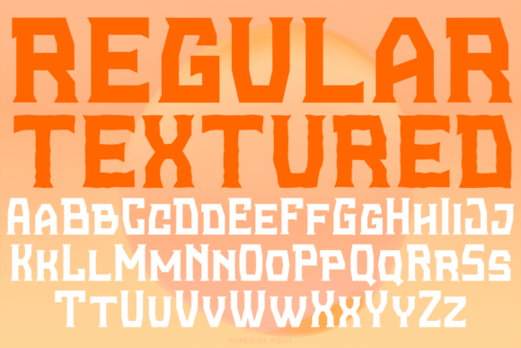 Purenial Font PNG with transparent background - Preview 1