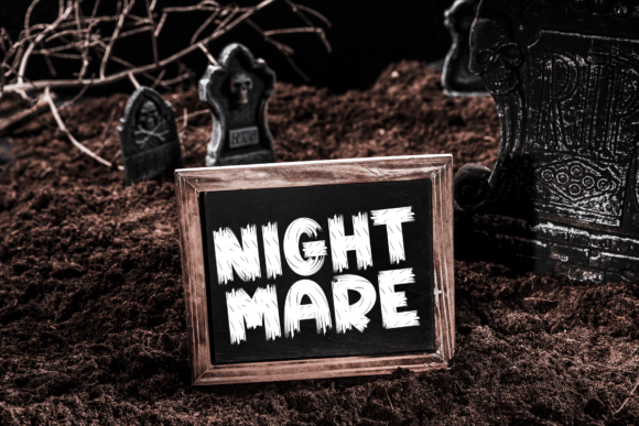 Reborn Halloween Font PNG with transparent background - Preview 4