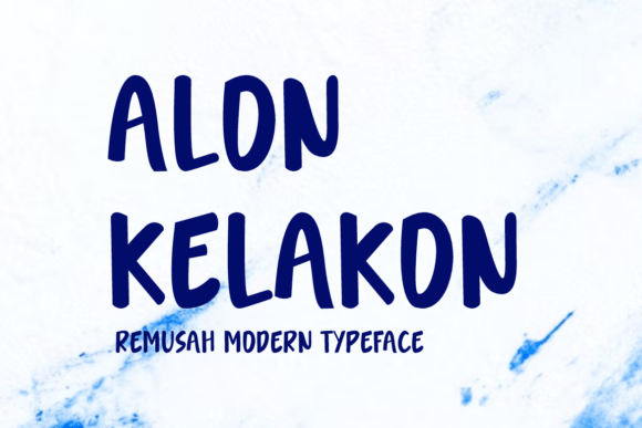 Remusah Font PNG with transparent background - Preview 1