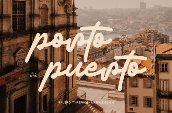 Salero Font PNG with transparent background - Preview 1